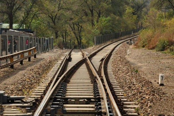 “人”字形铁路