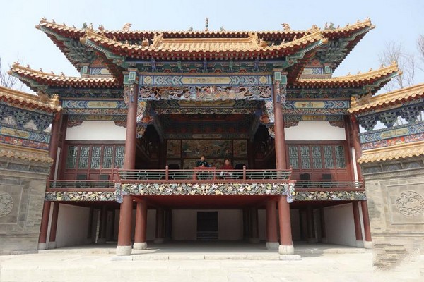 日月岛广场戏台