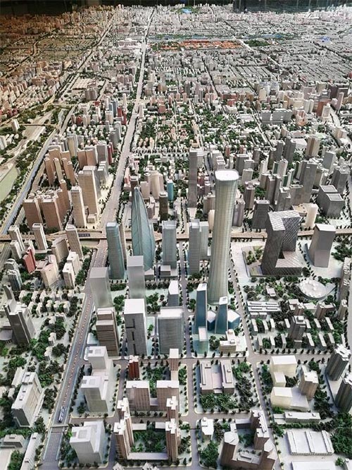 北京•北京市规划展览馆•北京城市规划沙盘