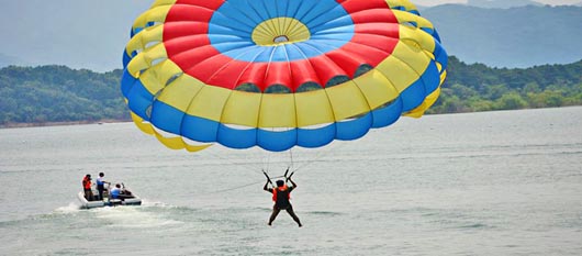 北京•金海湖风景区•水上飞伞