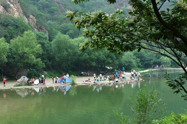 北京•黄花城水长城•沙滩